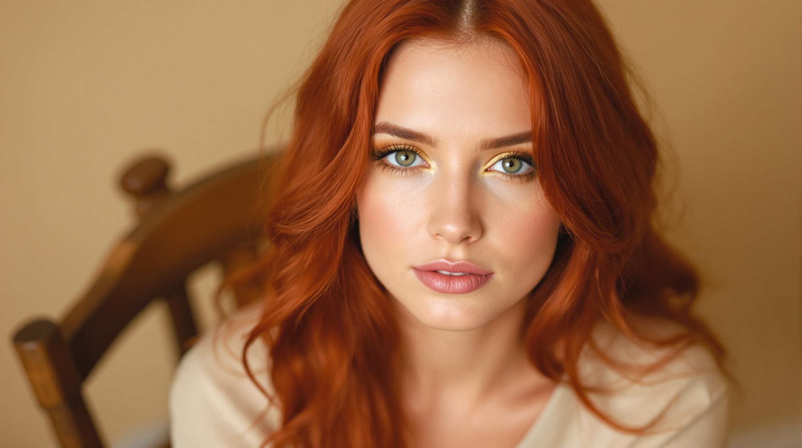 Maquillage pour rousses aux yeux verts : Conseils et astuces - Reine Cosmetique