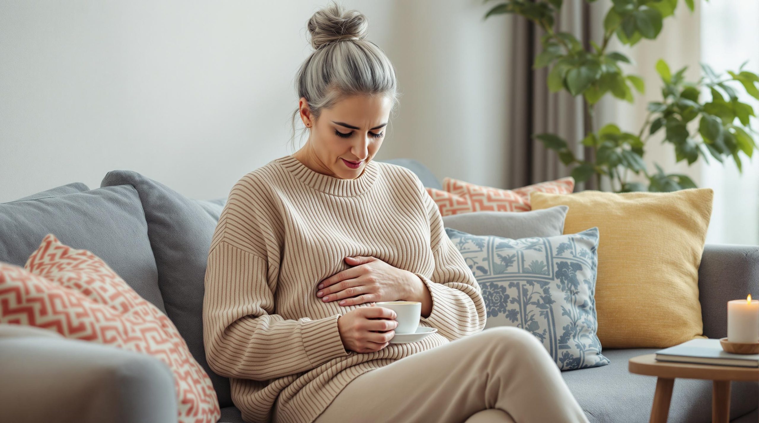 Ménopause : comprendre et soulager les douleurs abdominales - Reine Cosmetique