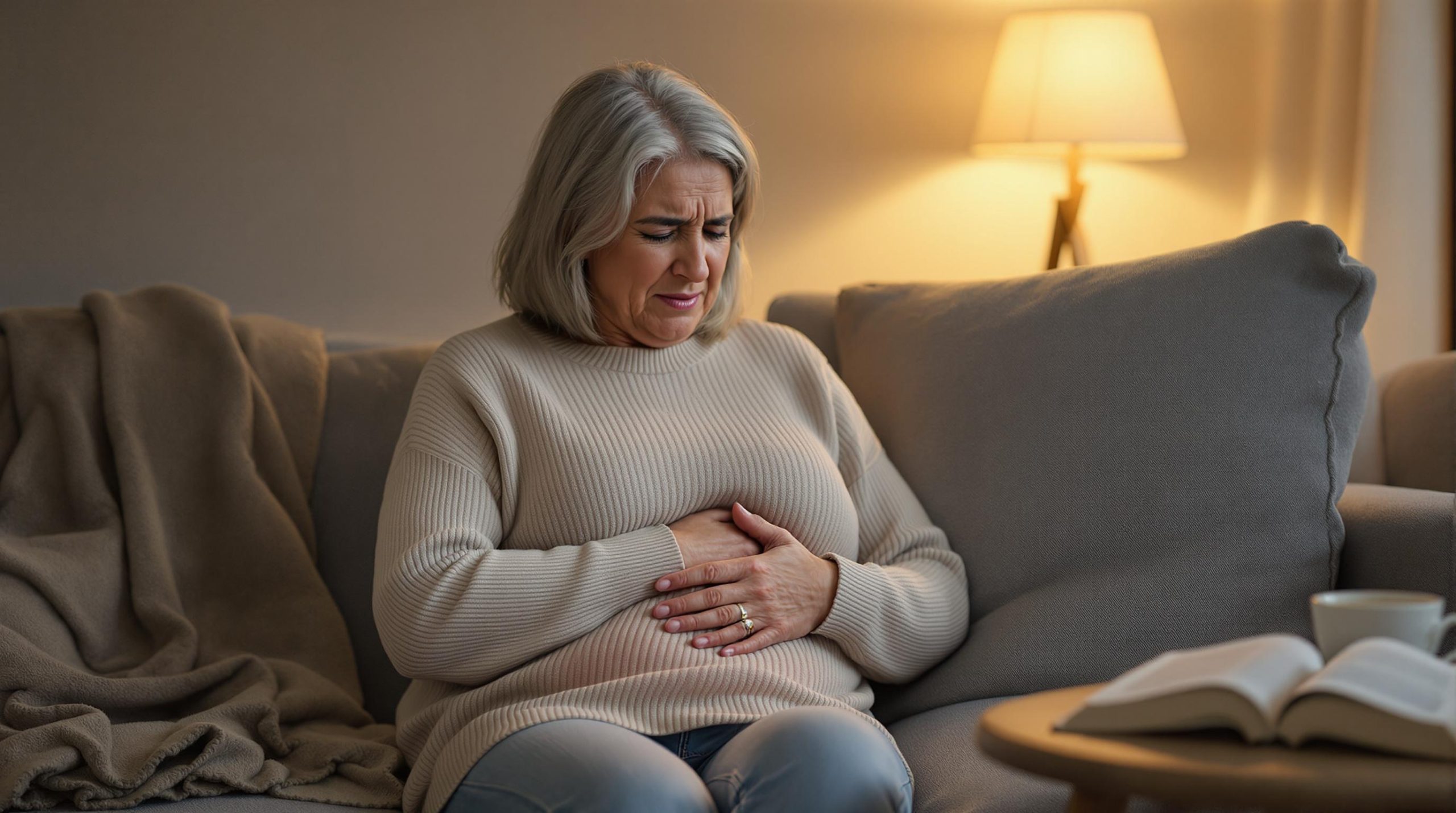 Ménopause et douleurs abdominales : causes, solutions et conseils - Reine Cosmetique