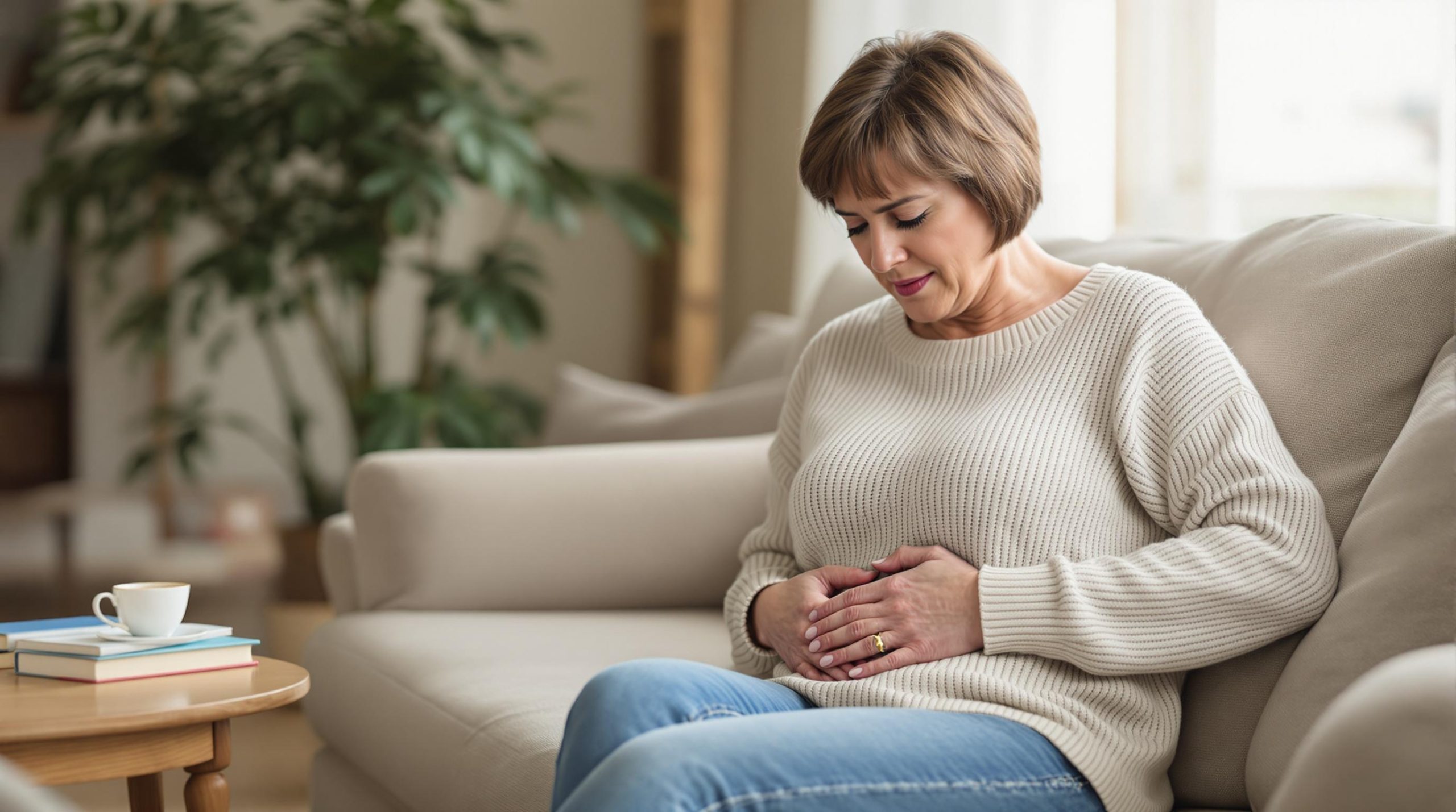 Schweregefühl im Unterbauch während der Menopause: Verstehen und lindern - Reine Cosmetique